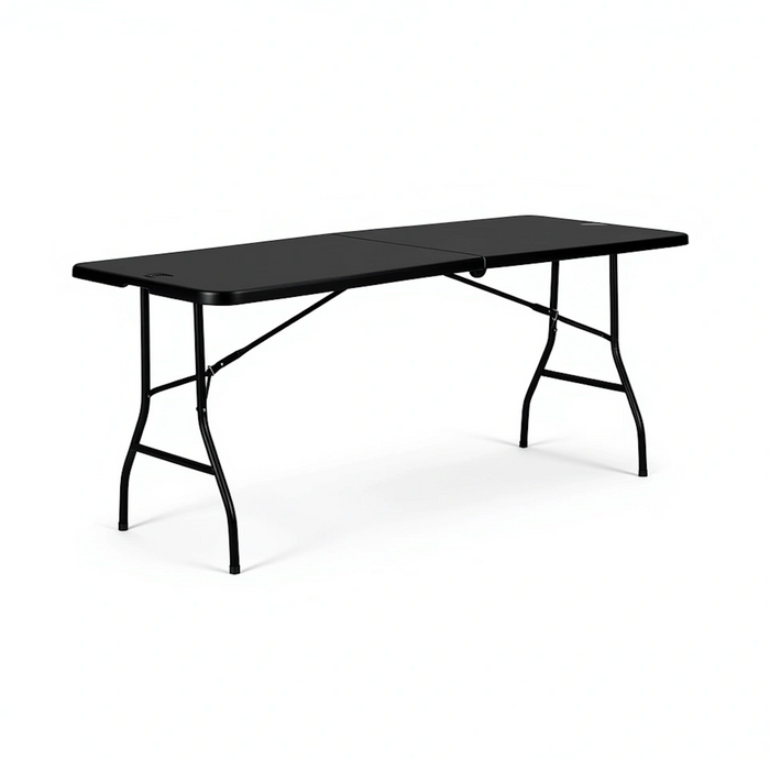 6ft (180cm) Rectangle Plastic Folding Trestle Table