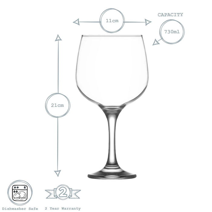 gin and tonic copa glasses