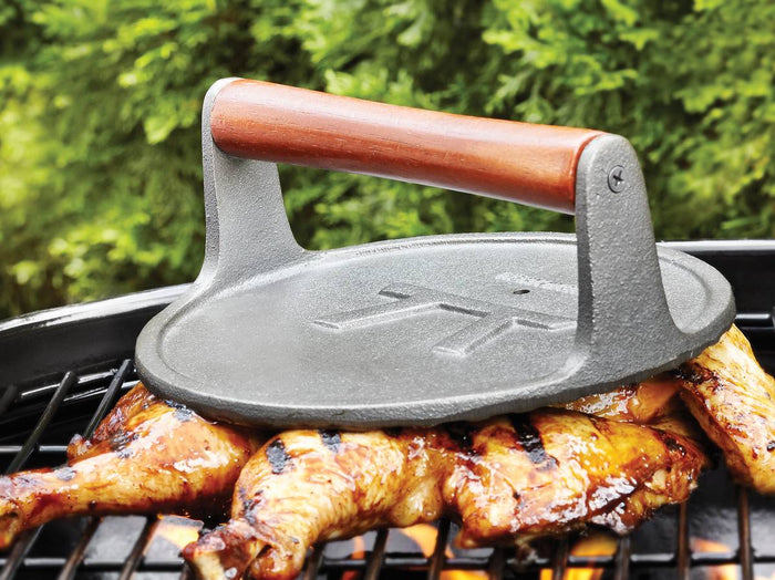 8" ROUND GRILL PRESS