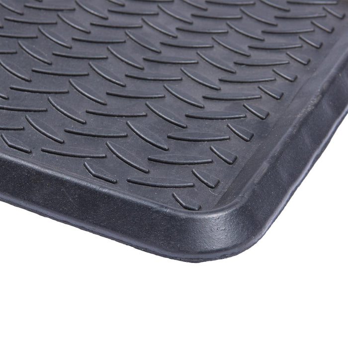 80 x 40cm Heavy Duty Rubber Boot Tray