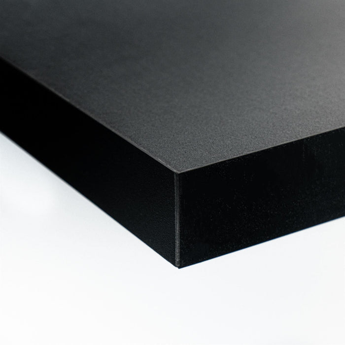 80cm Black Modern Floating Shelf