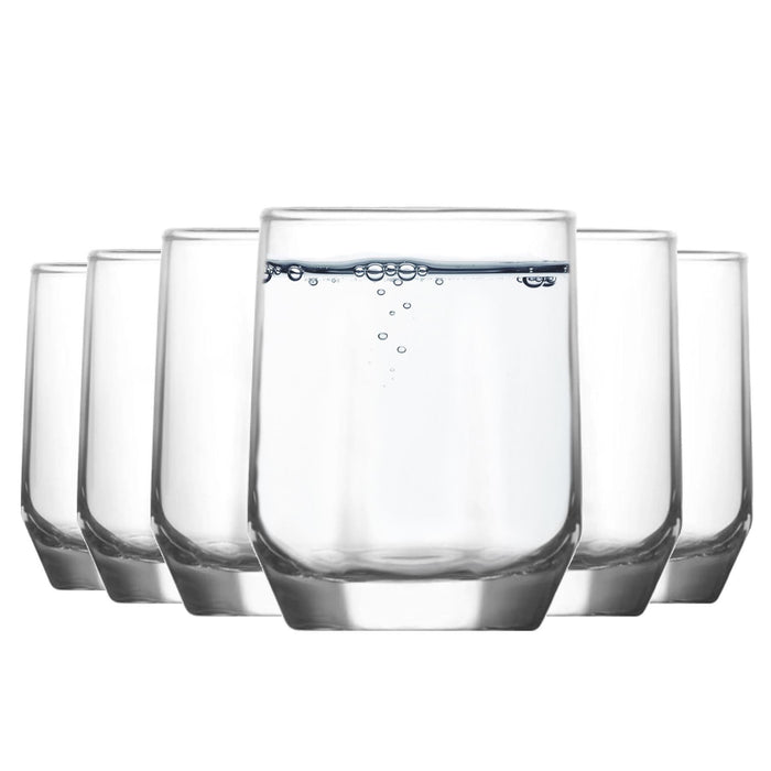 80ml Diamond Shot Glasses - Pack of Six
