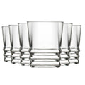 LAV 6 Piece Elegan Liqueur Glasses Set - 80ml