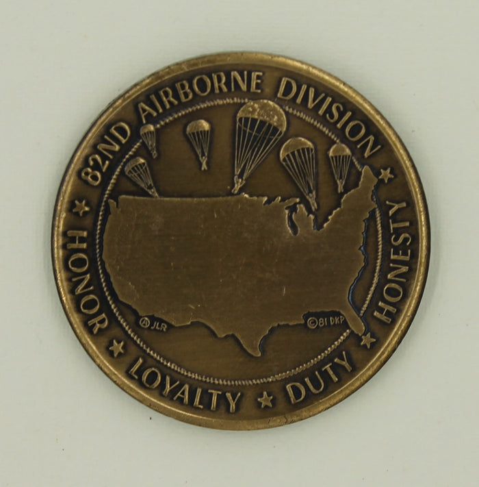 82nd Airborne Div 505th Parachute Infantry Regiment 1st Battalion Sinai Army Challenge Coin