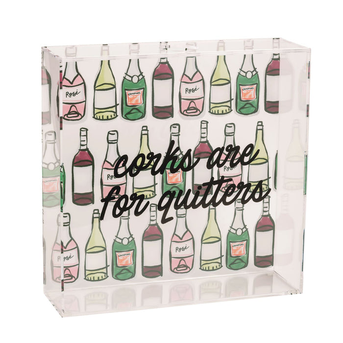ACRYLIC CORK DISPLAYER