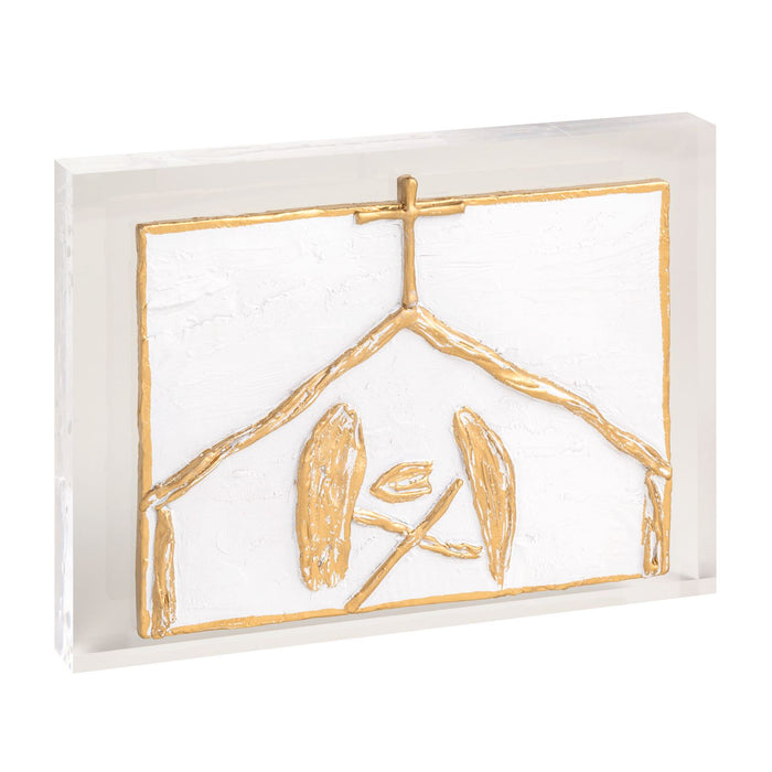 ACRYLIC NATIVITY SITTER