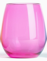ACRYLIC STEMLESS WINEGLASS, JEWEL