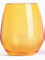 ACRYLIC STEMLESS WINEGLASS, JEWEL