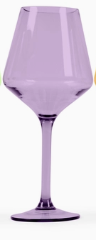 ACRYLIC STEMMED WINEGLASS, BRIGHT