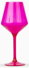 ACRYLIC STEMMED WINEGLASS, JEWEL