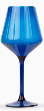 ACRYLIC STEMMED WINEGLASS, JEWEL