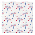 AMERICAN FLAG COCKTAIL NAPKIN