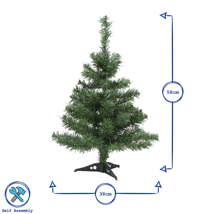 Artificial Christmas Tree - 2ft - Green