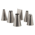 Ateco Pastry Tube Set 6 Pieces