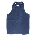 BAKERS SMOCK APRON, BLUE