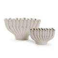 BANYAN WHITE CERAMIC VASE, SMALL