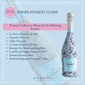 BEAU BOTTLES BLACK & WHITE FLORAL - PROSECCO COLLECTION