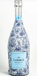 BEAU BOTTLES BLUE TOILE EASTER BUNNY - PROSECCO COLLECTION