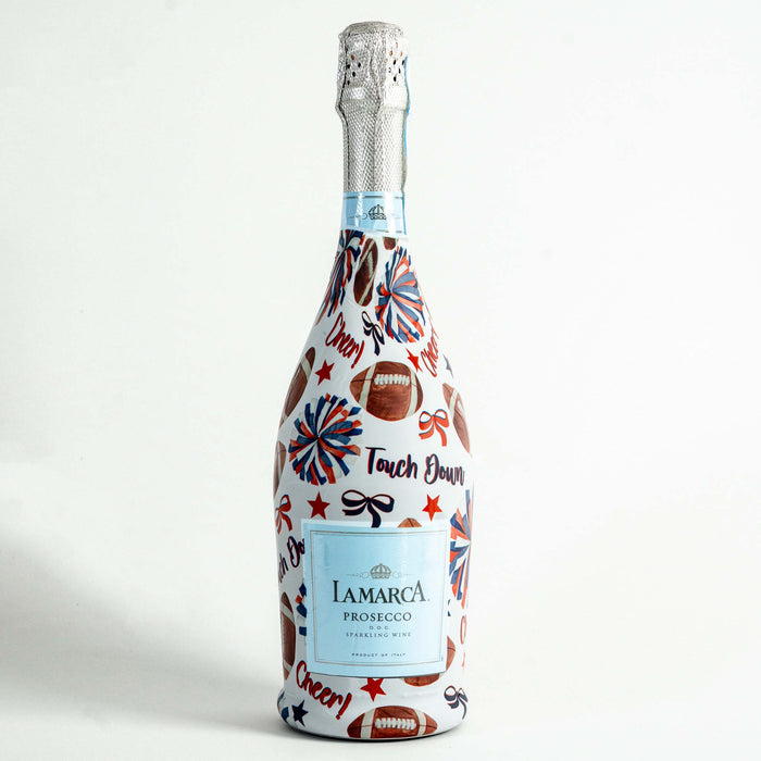 BEAU BOTTLES RED/NAVY GAME DAY - PROSECCO COLLECTION