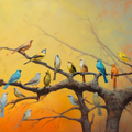 Birds On Branches