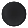 Black 35.5cm Round Non-Slip Serving Tray - By Argon Tableware