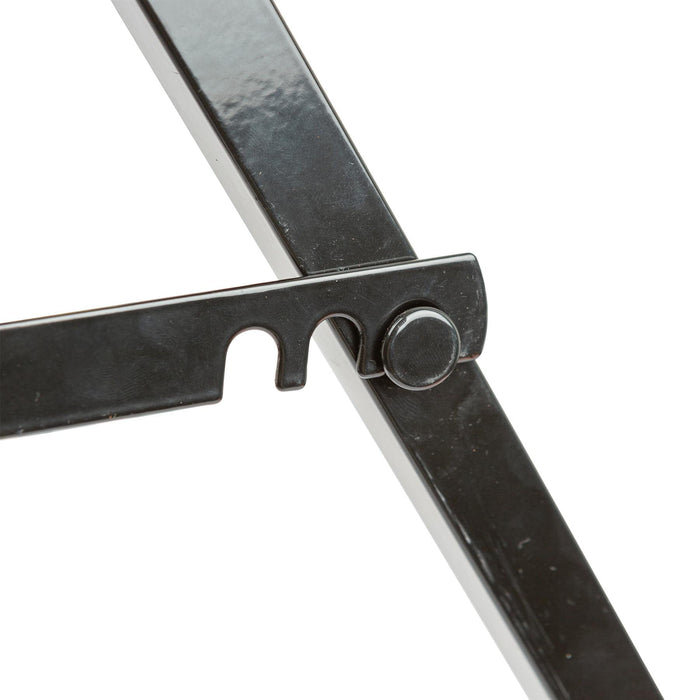 Black Folding Iron Log Saw Horse