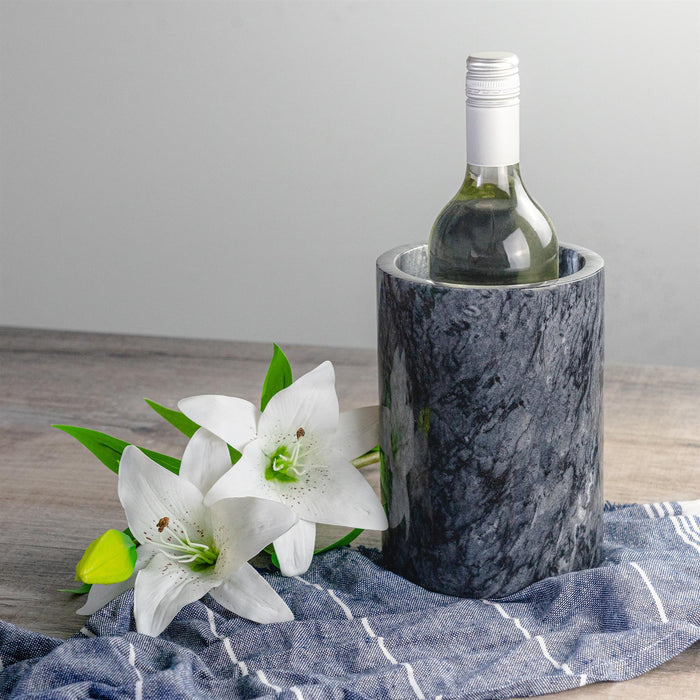 Black Marble Wine Cooler