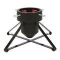 Black Premium Real Christmas Tree Stand - Medium