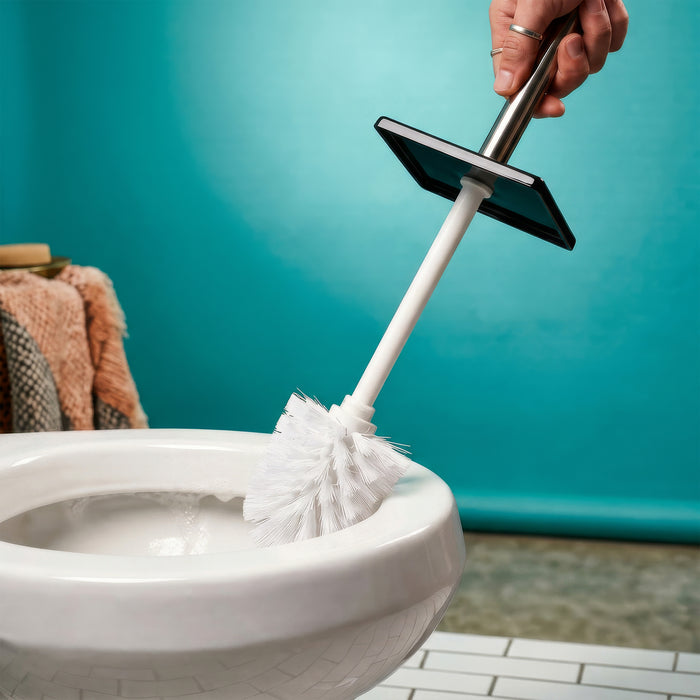Black Square Toilet Brush