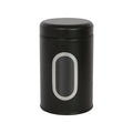 Black Stainless Steel Food Storage Container with Window