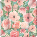 BLOOMING DELIGHT 7" SQUARE DESSERT/SALAD PLATE