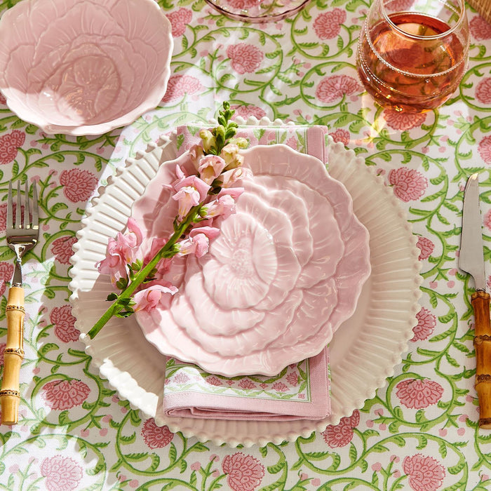 BLUSH FLOWER TIDBIT DISH