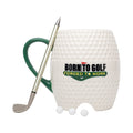 BORN TO GOLF MUG