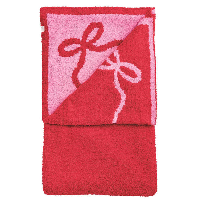 BOWS CHENILLE BLANKET