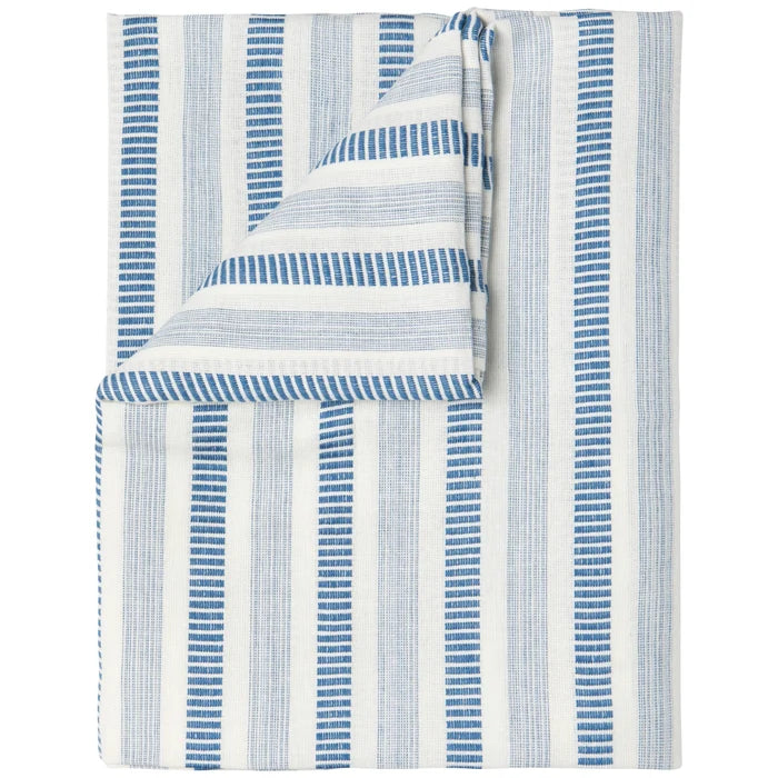BREEZE BLUE & WHITE TABLECLOTH