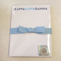 Bright Mini Notepad- Kappa Kappa Gamma