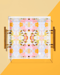 BROOKS AVENUE PINK LARGE TRAY