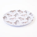 BULLDOG LOVE MELAMINE PLATE, 8.5"