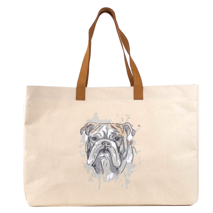 BULLDOG LOVE TOTE BAG