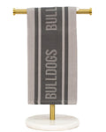 BULLDOGS JACQUARD HAND TOWEL