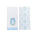 BUNNIES & BOWS DISH TOWELS, SET OF 2