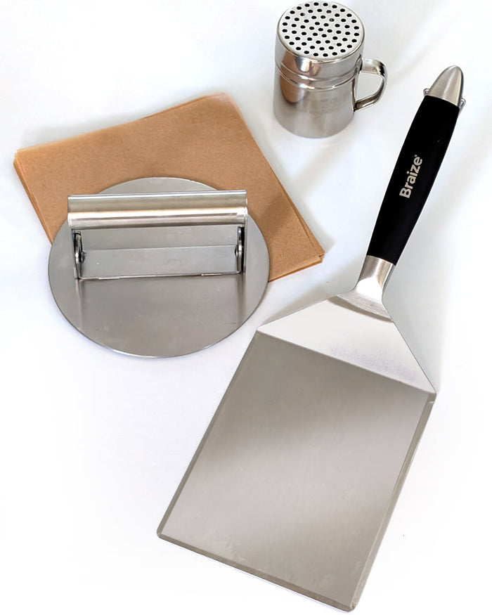 BURGER PRESS SET with SHAKER