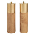 BURL WOOD SALT & PEPPER GRINDERS
