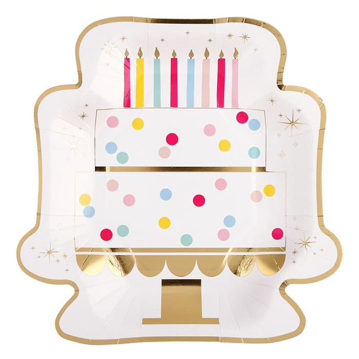 CAKE SHAPED PLATES