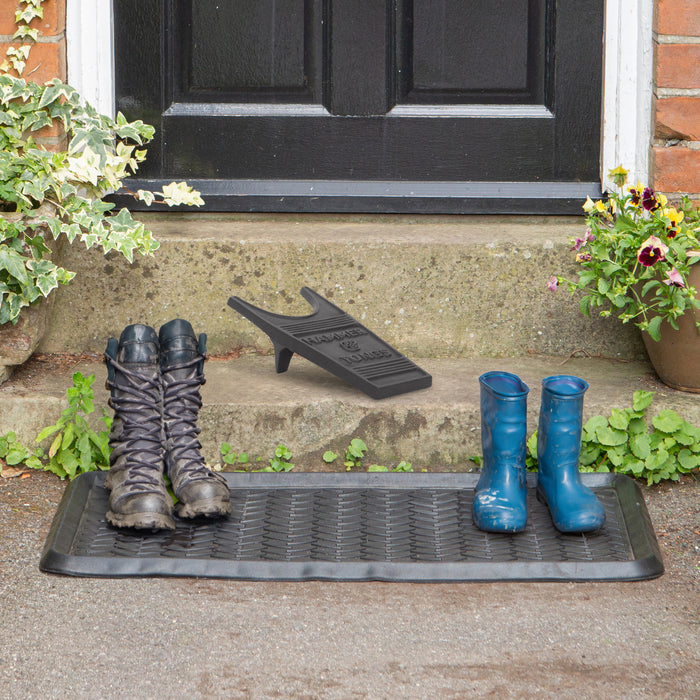 Cast Iron Boot Jack - 26.5cm - Black