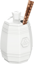 CERAMIC HONEY POT AND DIPPER