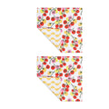 CHERRY TOMATOES VIBE DISHCLOTHS, SET of 2