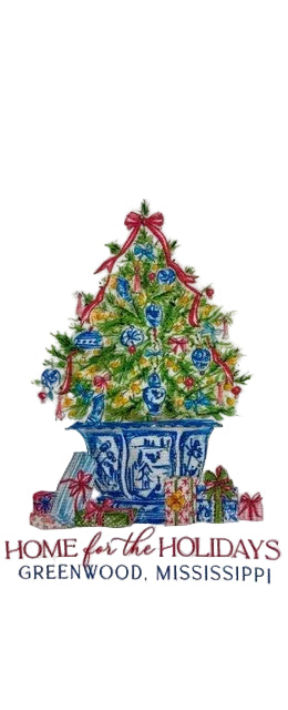 CHRISTMAS IN GREENWOOD TOWEL