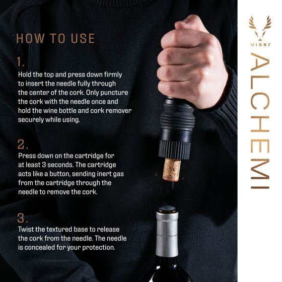 CO2 CORK REMOVER