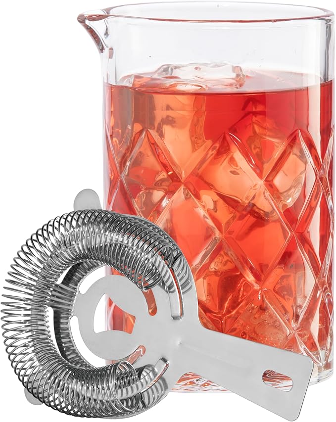 COCKTAIL MIXING GLASS & STIR SET